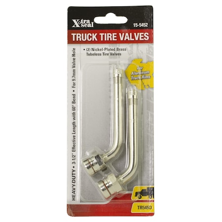 Group 31 Nickel-Plated Brass Truck Valves 15-5452
